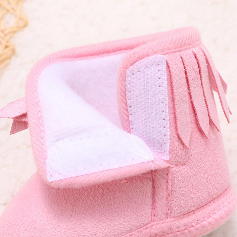 Baby Boots Newborn Infant Boys Girls Warm Shoes Soft Sole Kids Boots 2