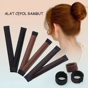 [FF-137] Alat Sanggul Cepol Ikat Konde Rambut Gulung Hair Bun Maker Steel