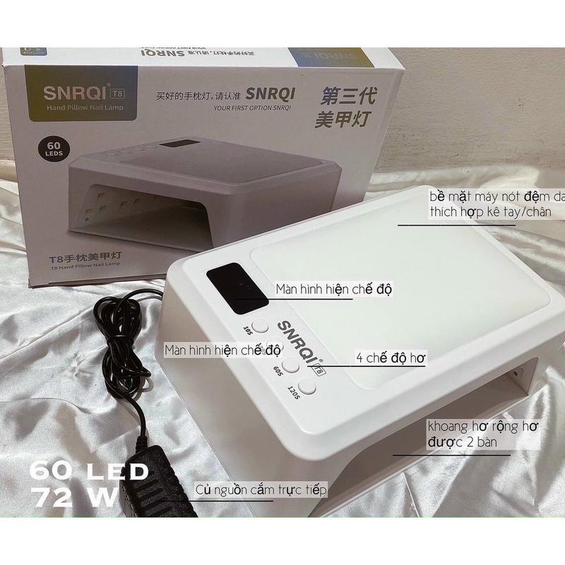 Máy hơ T8 , 72w khoang hơ rộng,vừa cả 2 tay 2 chân.kee tay bằng da sang trọng 5