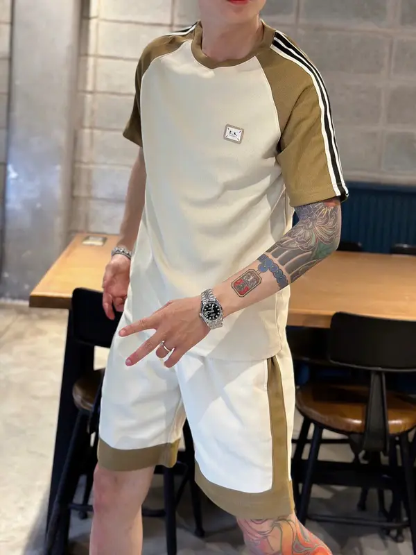 Đồ bộ nam THFashion Mã 004 [FREESHIP] chất cotton dệt size M L XL XXL 3XL Menswear đồ bộ bộ nam Áo Quần both etha 1