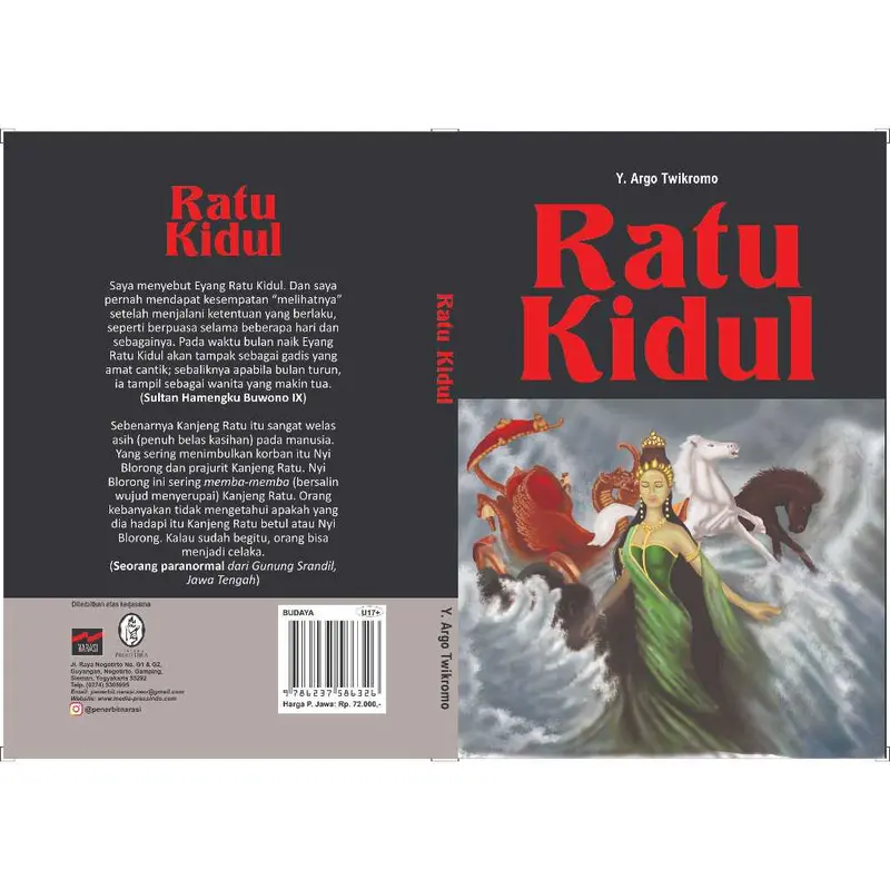 Buku Ratu Kidul - Y. Argo Twikromo (SC/Original) 3