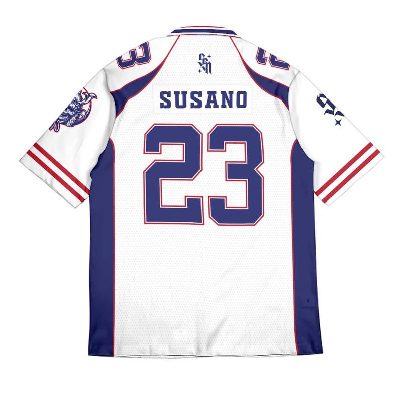 Product Introduction of Sumano baseball jersey No. 23 tshirts white casual short sleeve sports tee unisex plus size 4