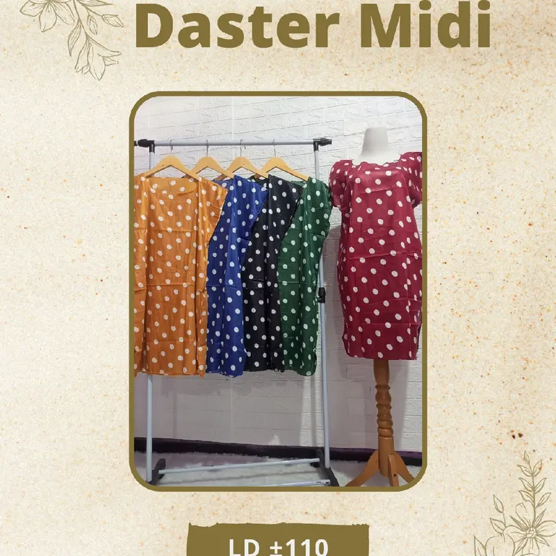PAKET USAHA DASTER MIDI 10PCS 4