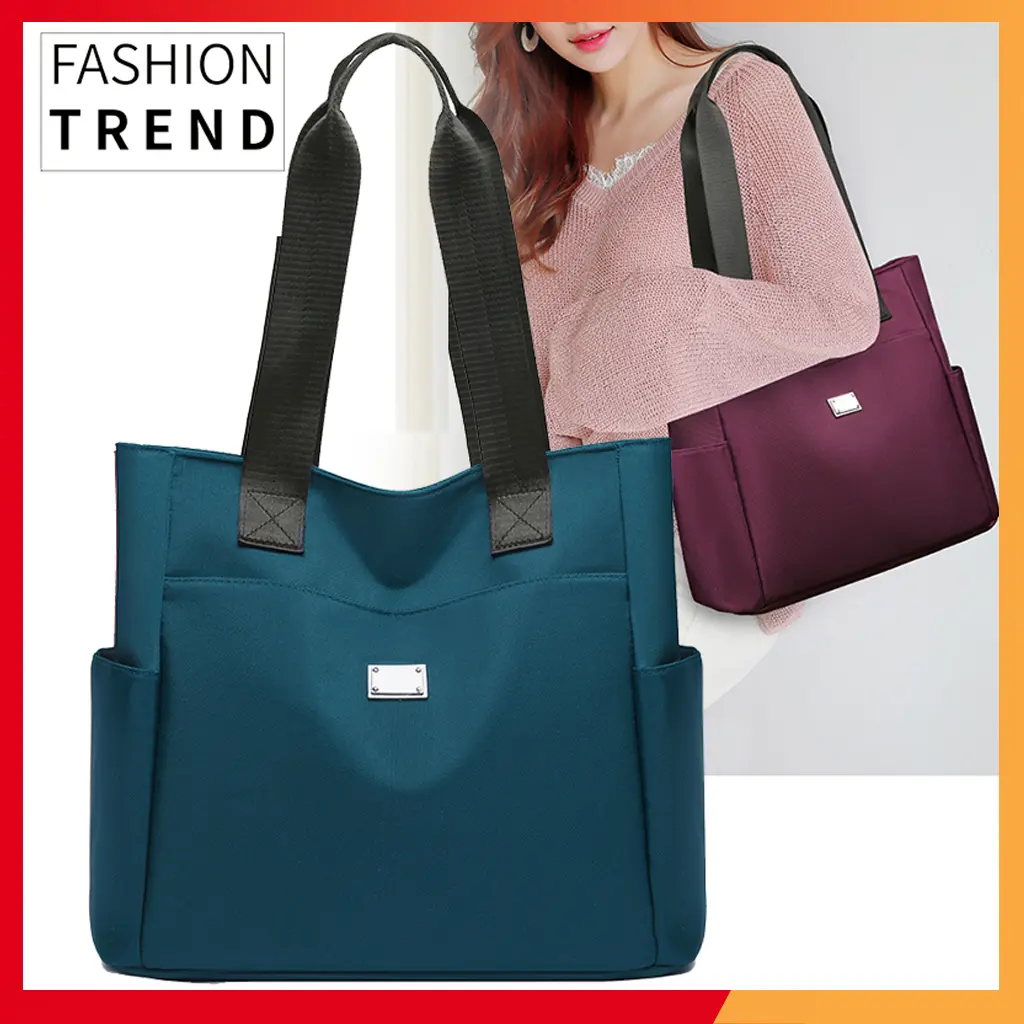 [ AVAMA TX03 ] Túi xách đeo vai nữ, rộng rãi, nhiều ngăn chất vải chống thấm nước, mang đi chơi, đi tiệc, đi làm, màu sắc đa dạng cho các mẹ các chị ưa thích túi xách Bag Tote