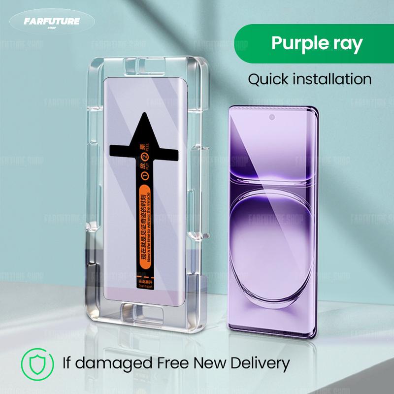 Product Introduction of One-Click Installation Tempered Glass 3D Curved screen Protector For OPPO Reno 12Pro 12 12F 13Pro 11Pro 11 11F 10Pro/Pro+ 9Pro/Pro+ 9/10 OPPO Find X8Pro X7Ultra X7/ X6 X5 X6Pro OPPO A3Pro,Explosion-proof,Privacy,HD,Anti Blue Light Film 7
