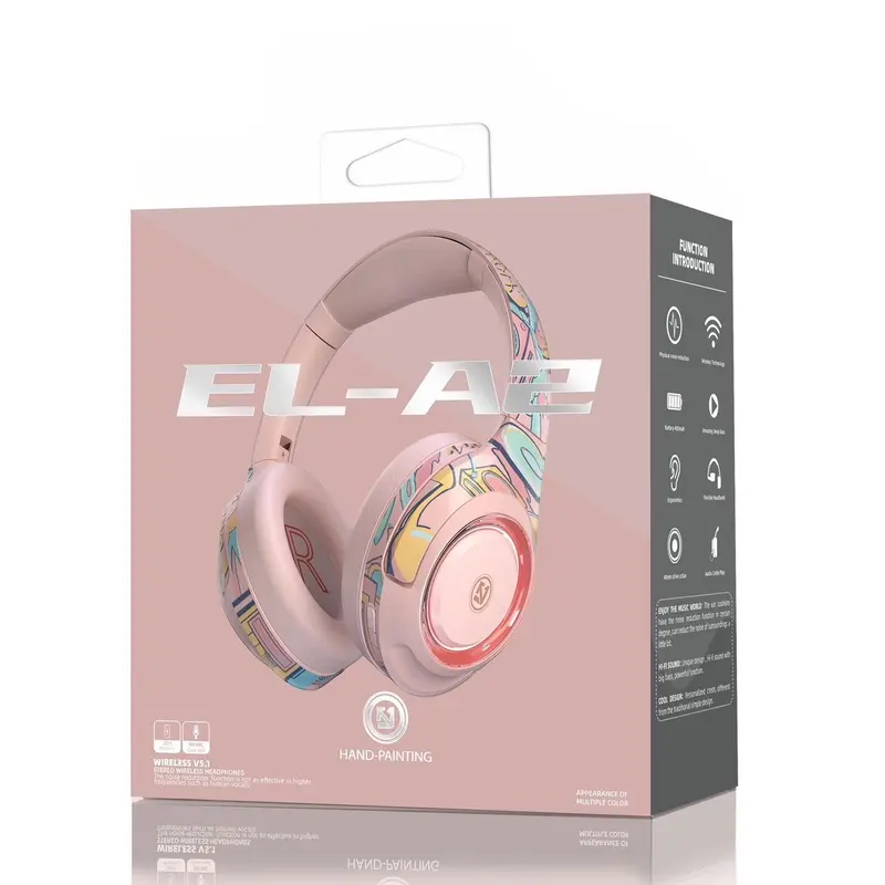 Tai nghe Bluetooth Gaming LuLe A02 Bluetooth 5.4 Pin 70h Không dây Khử tiếng ồn Bass ấm Mic đàm thoại Tập gym chạy bộ Bảo hành 6 tháng Earphone pro2 anc tainghe chuptai 8