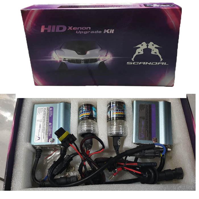 LAMPU DEPAN UTAMA FOGLAMP MOBIL HID SOKET 9005 HB3 8000K 6000K 4300K  1 SET LENGKAP