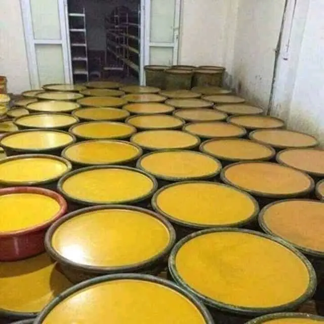 1kg tinh bột nghệ nếp đỏ nguyên chất có chứng nhận VSATTP 1