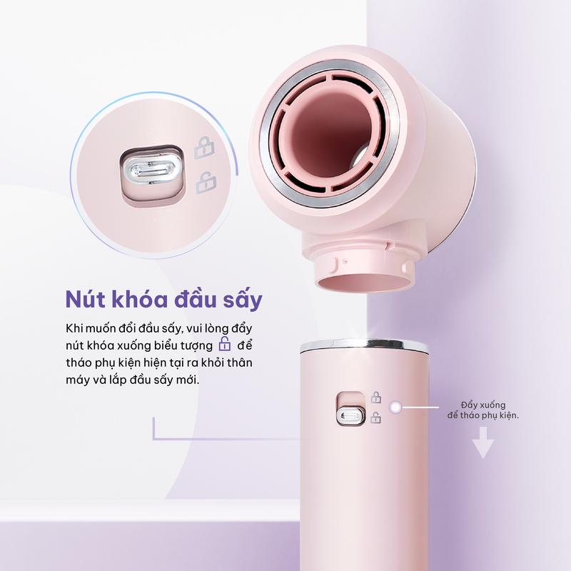 [SIÊU SALE 15/5] Máy Sấy Và Tạo Kiểu 5 Trong 1 Masuto AirStyler - KLS HA - Công Nghệ Ion Âm Bảo Vệ Tóc, Giảm Hư Tổn Tóc, Bảo Hành 24 Tháng 4