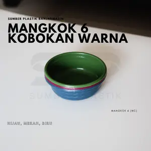 Mangkok Waskom Kobokan 6 Inch Serbaguna Murah Warna NC (WJP)