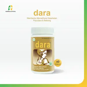 Dara 60 kapsul Obat herbal Perawatan Pengencang Payudara suplemen Kecantikan