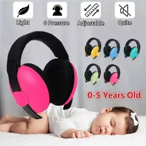 Baby Earmuff / Earmuff Bayi pelindung telinga suara flight pesawat