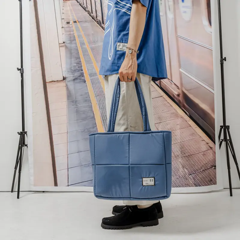 JAVAJONES Totebag Puff Grun Tote 6