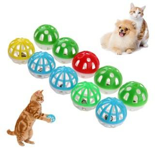 Bóng đồ chơi cầu vồng cho chó mèo - Bóng xốp cao su cho thú cưng