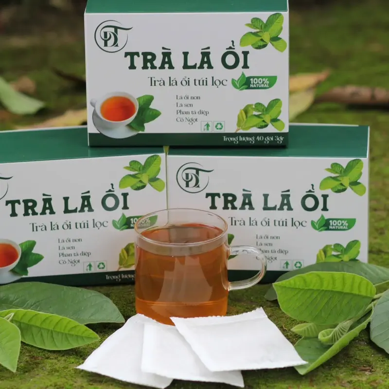 TRÀ LÁ ỔI túi lọc THANH NHIỆT NHUẬN TRÀNG 3