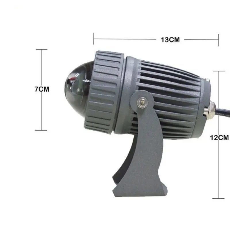 Hàng Chuẩn - Đèn rọi cột 10w đổi màu ngoài trời, rọi cây cảnh, chống nước chống bụi IP65