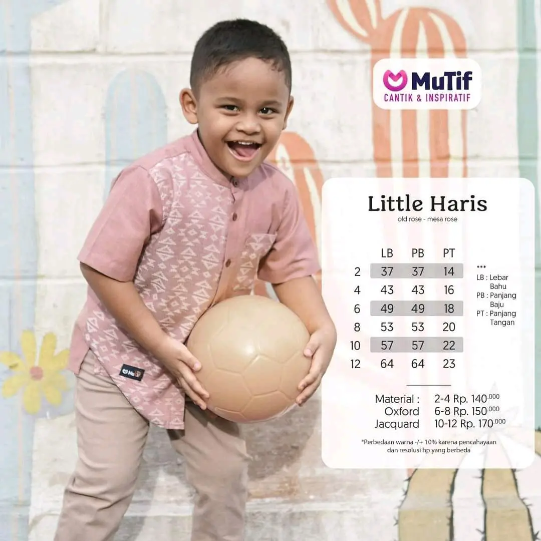 KOKO ANAK MUTIF LITTLE HARIS