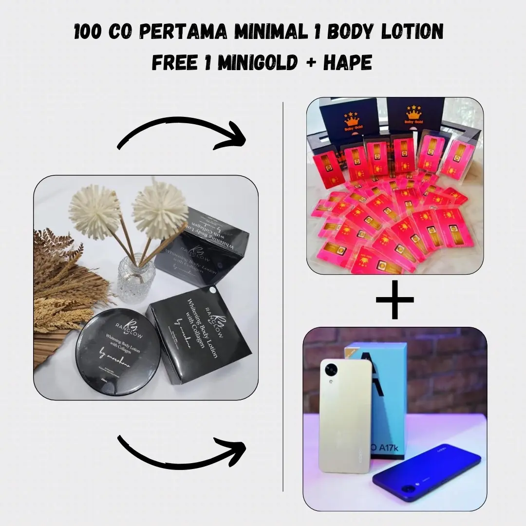 Lotion Tubuh Kolagen Memutihkan dan Mengencangkan Kulit Ranglow - Handbody, Memudarkan, Scrub, Mencerahkan