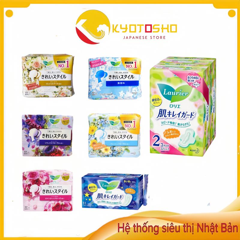 Băng vệ sinh Laurier nội địa Nhật Bản - Các Loại Nữ Tampon
