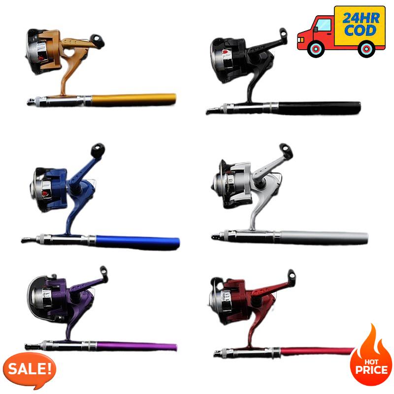 Bộ Cần Câu Bút 1M Cần Câu Máy Câu Đứng Mini Cần Câu Cá Bỏ Túi Có Thể Gấp Gọn Thiên Văn Bộ Cần Câu Cá Giao hàng 24h Hỗ trợ COD