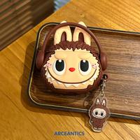 Gambar Airpods Case Labubu with Headphone Gen 1 2 3 PRO Soft Silicone - Brown, Airpods Gen 1/2 dari Arceantics Kota Tangerang 5 Tokopedia