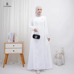 KAMILA DRESS GAMIS PUTIH BISA UNTUK UMROH DAN HAJI