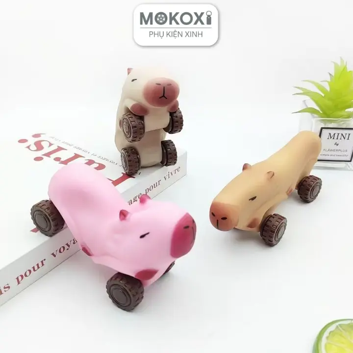 KAPYBARA Kéo xe đồ chơi kéo giãn tự phục hồi (CC2) 3