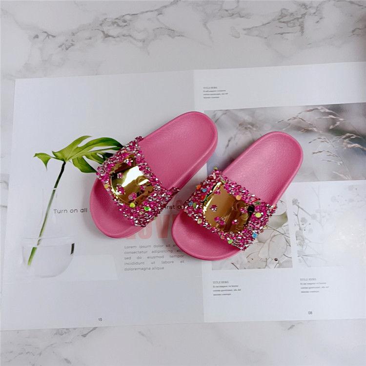 Product Introduction of Dép Xăng Đan Mùa Hè Cho Trẻ Em, Thời Trang Mới, Thiết Kế Hình Mèo Và Trái Cây, Đính Kim Cương Màu, Chống Trượt, Thoải Mái, Chống Mài Mòn, Đế Mềm, Quai Đơn, Miễn Phí Vận Chuyển, Bán Chạy 17