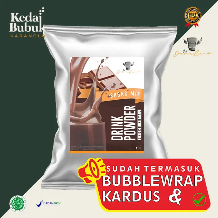 (MIXED SUGAR) CHOCO ROYAL BUBUK MINUMAN JAVALAND MIXED SUGAR KEMASAN 1 KG
