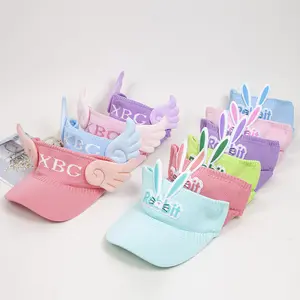 LO Topi Anak Rabbit Topi Golf Anak Rabbit Topi Anak Visor Topi Pantai Sunshade