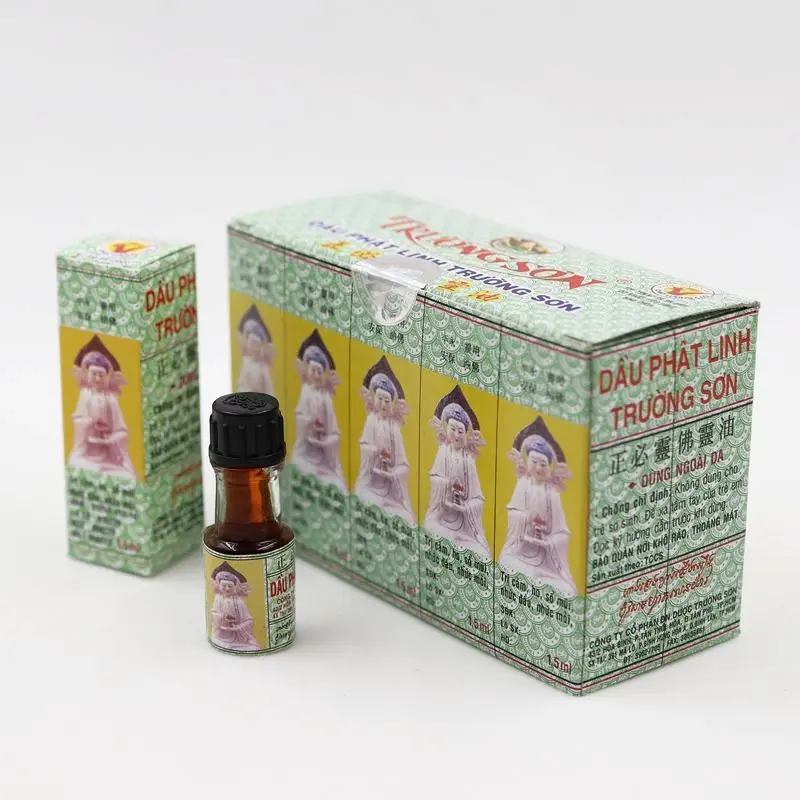 Dầu Phật Linh Trường Sơn chai 1.5ml - 5ml, giảm cảm, nhức mỏi, sưng viêm 3