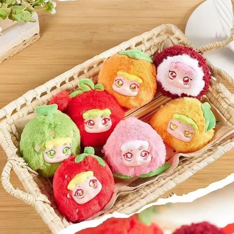 ของแท้เต็มคะแนนผลไม้หวานชุดตุ๊กตากล่องตาบอดใหม่อินเทรนด์ตกแต่งตุ๊กตาสาวน่ารักของขวัญวันเกิด
