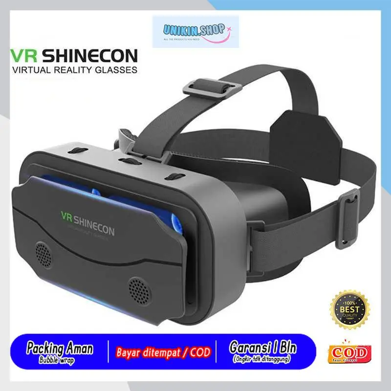 VR Box IMAX Giant Screen Virtual Reality Glasses Shinecon Black