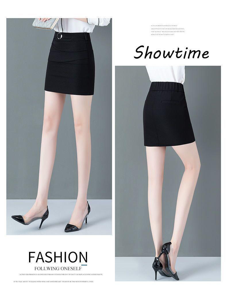 Product Introduction of Chân Váy Ngắn Cho Nữ, Cạp Cao, Co Giãn, Chân Váy Bodycon Dễ Phối Đồ Thích Hợp Cho Mùa Xuân Và Mùa Hè, Màu Đen Chuyên Nghiệp, Chân Váy Bó Sát Hàng Mới Về Năm 2024 18