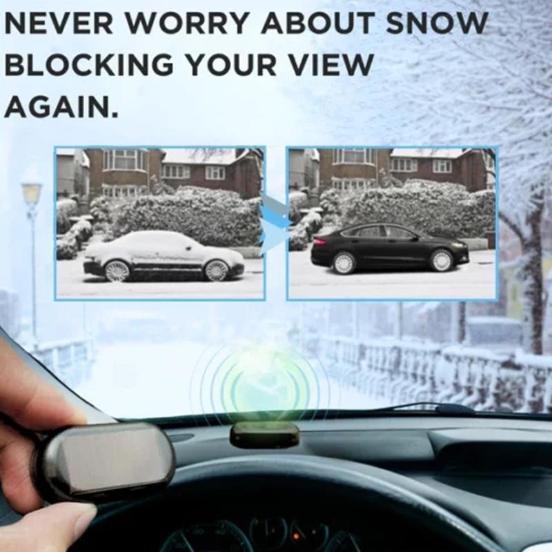 Product Introduction of Portable Frost Resistance Ice Melting Deicer Winter Car Window Glass Windshield Antifreeze Molecular Snow Remover Device 34