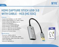 Gambar USB 3.0 HDMI VIDEO CAPTURE STICK 4K 1080P WITH CABLE Accessories - HITAM dari Multi Komputer Kota Administrasi Jakarta Barat 4 Tokopedia