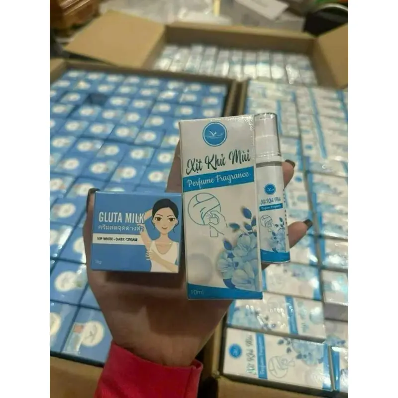 (Mua 1 Tặng 1) Kem dưỡng sáng body Gluta Milk 15G - Tặng kèm 1 xịt khử mùi 10ml 4