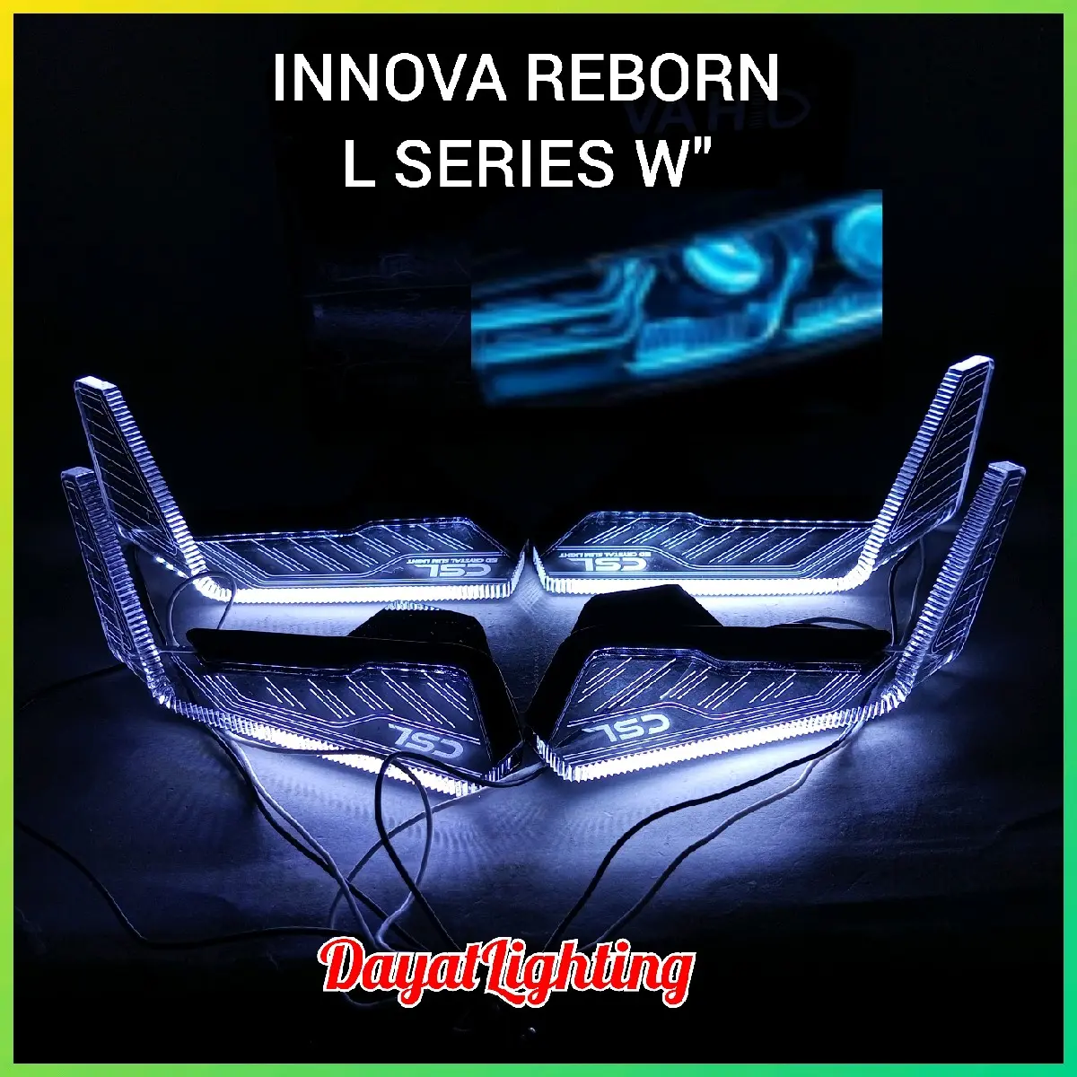 Slim Frame L Series White | Innova Reborn | Lazy Custom 3D-vahid