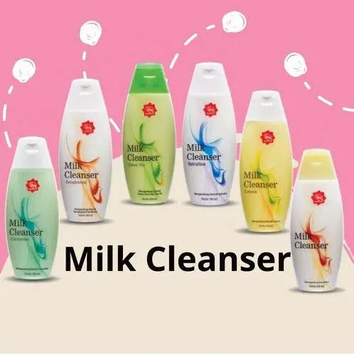 [100ML] [BPOM] VIVA Milk Cleanser dan Face Tonic 100ml | AIR MAWAR VIVA | LEMON | CUCUMBER TIMUN | SPIRULINA | BENGKOANG | GREEN TEA TEH HIJAU | ASTRIGENT 2