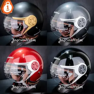 CARGLOSS HELM YRH HIJAB SOLID | YR RETRO CARGLOS | Motorcycle