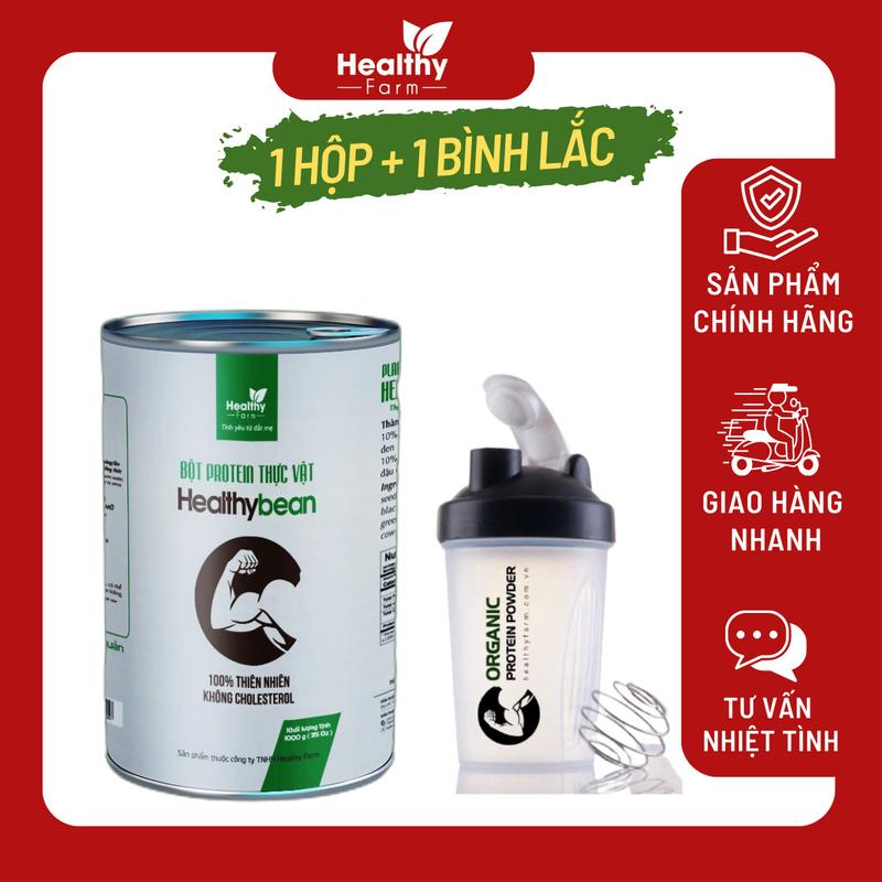 Bột protein thực vật Healthybean & Bình Lắc