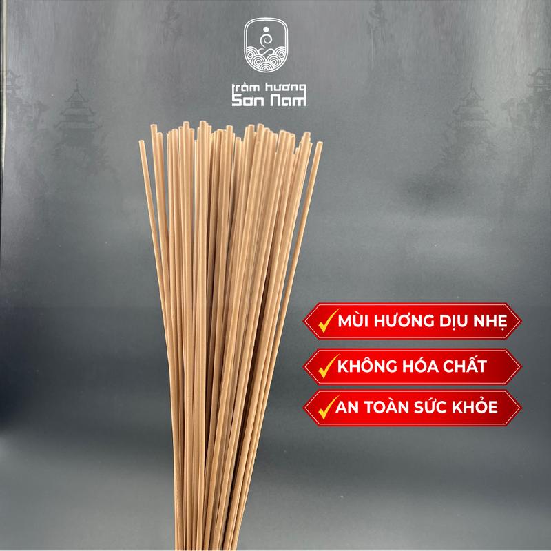   Sơn Nam  1kg Nhang Cây Trầm Hương Tự Nhiên thơm dịu nhẹ  HỘP ĐỎ  