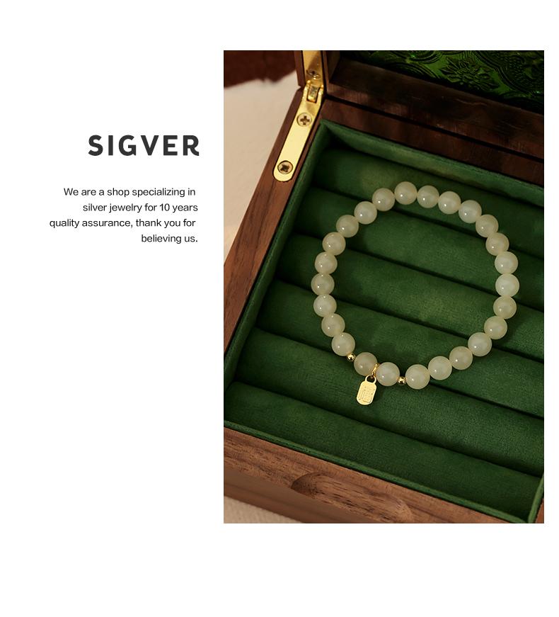 Product Introduction of Blessing Card Imitation Hetian Jade Bracelet Stringed Pearls Bracelet Light Luxury Minority Exquisite Girlfriends Bracelet 2025 New 20