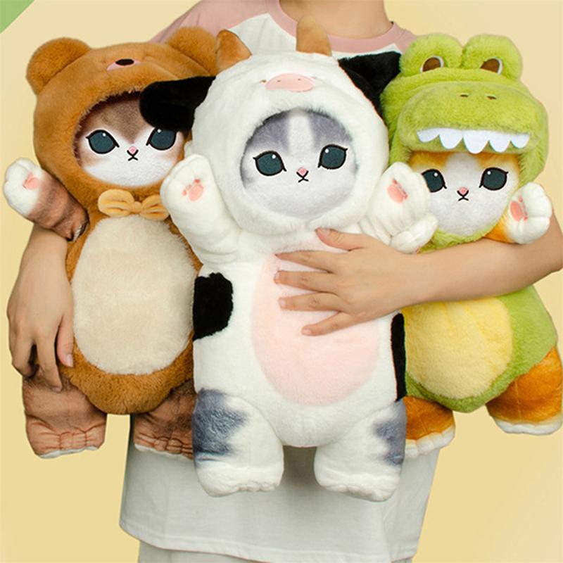 Đồ Chơi Nhồi Bông Hình Mèo Cá Mập, Đồ Chơi Nhồi Bông Hình Mèo Hoạt Hình