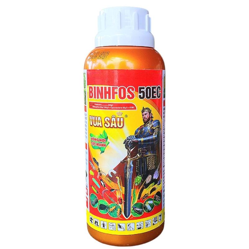 PHÂN BÓN BINHFOS Chứa Profenofos 500g/l, SÂU ĐỤC THÂN, SÂU XANH, SÂU TƠ, ĐỤC BẸ, RẦY RỆP, BỌ TRĨ thuốc trừ 0