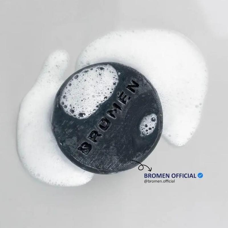 BROMEN 3 PCS BRIGHTENING SOAP Perawatan Mencerahkan Muka Pria Kusam Berminyak Pencerah Berjerawat 2
