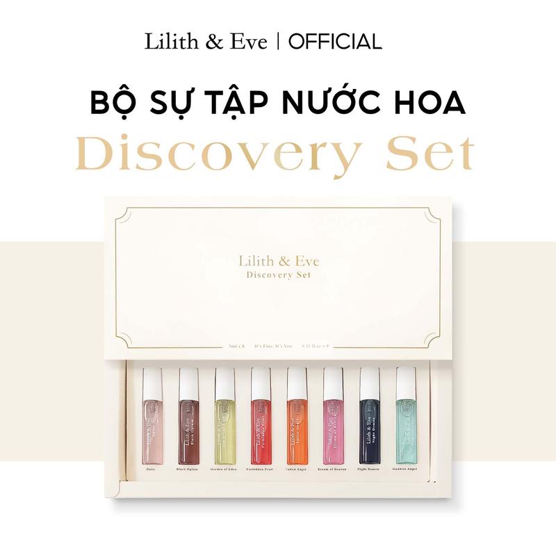 Nước hoa Discovery Set Eau De Parfum Lilith and Eve - có quà tặng