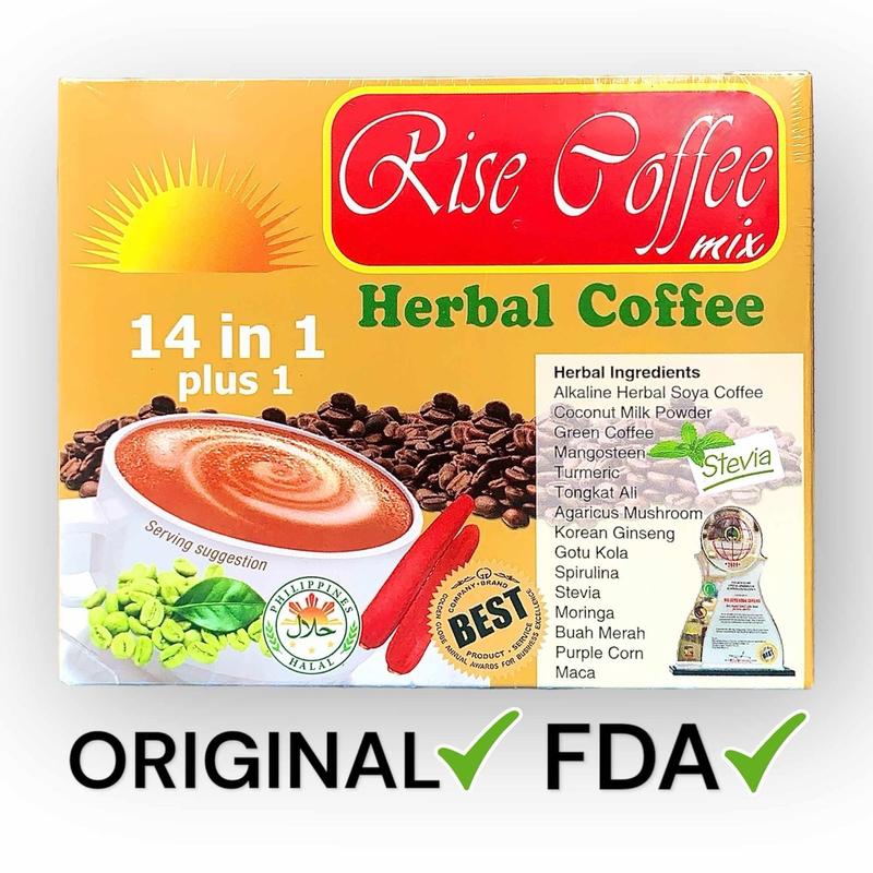 What Is Rise Coffee Rise Coffee Mix 14 in 1 plus 1 Herbal Coffee - TikTok Shop Philippines