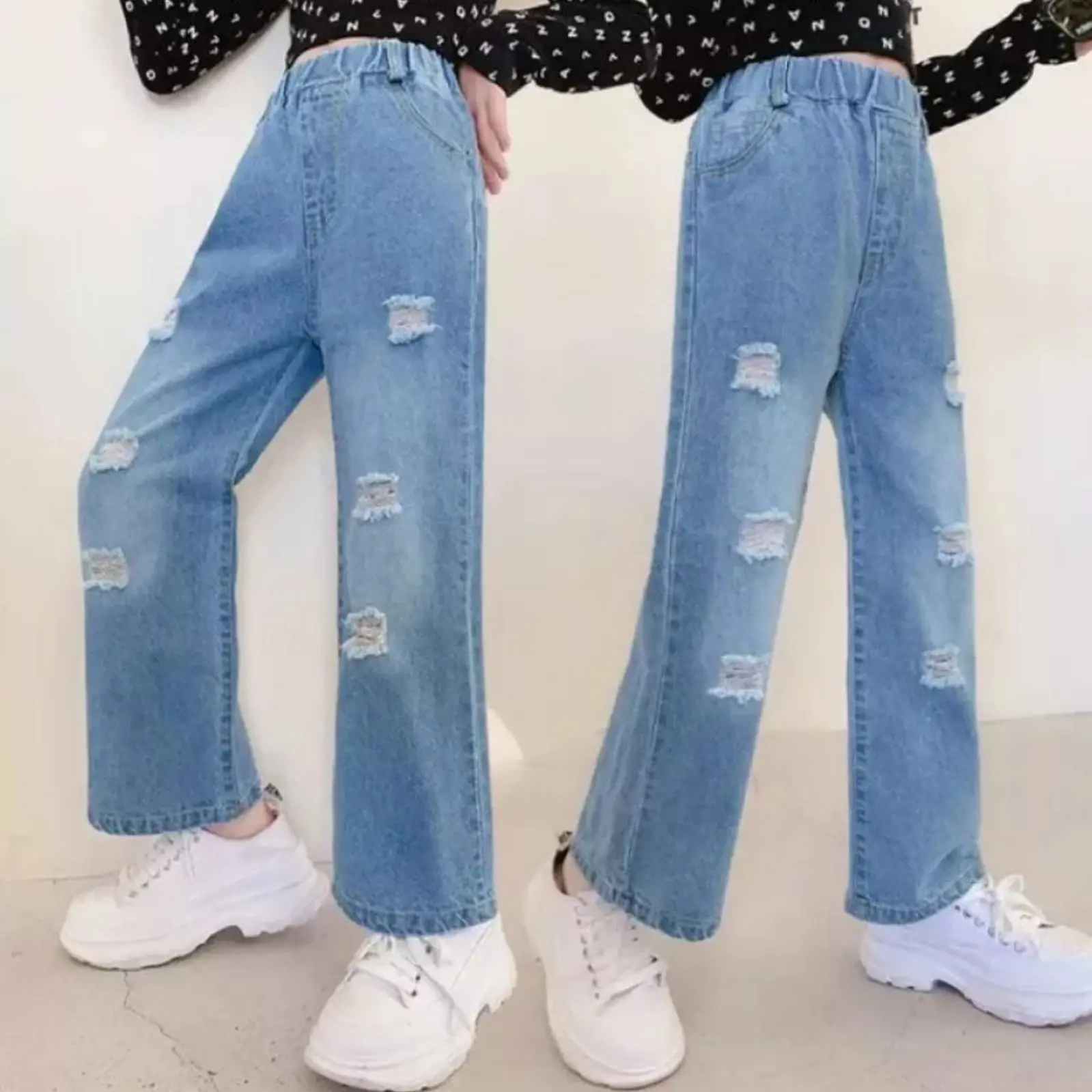 KULOT JEANS ANAK TANGGUNG UMUR 6-11 TAHUN Polos Fashion