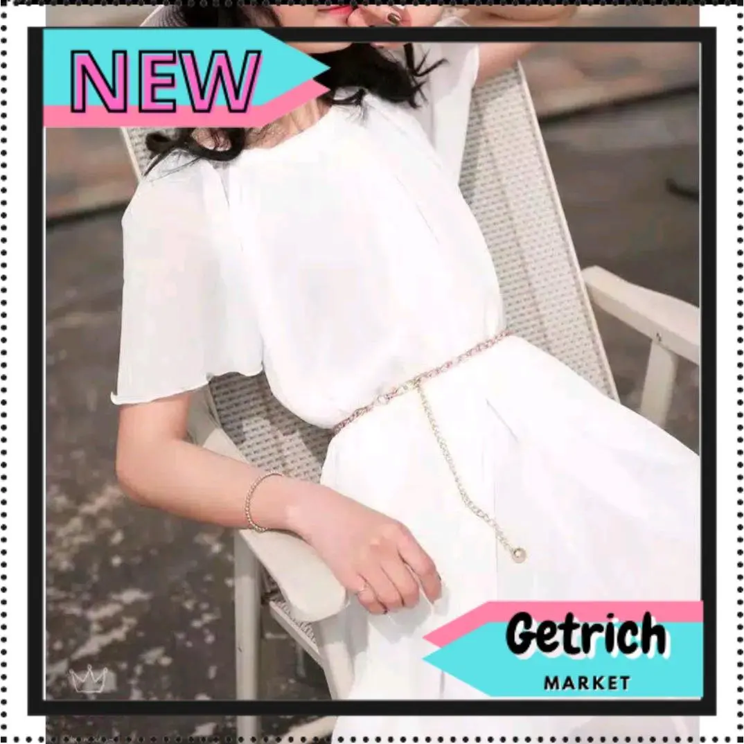 GRATIS ONGKIR Ikat Pinggang Rantai Model Mutiara Imitasi / Belt Dress Wanita ikat pinggang wanita terbaru 2022 kekinian ikat pinggang rantai wanita korea kekinian ikat pinggang rantai silver ikat pinggang cewek buat gamis ikat pinggang cewek dewasa
